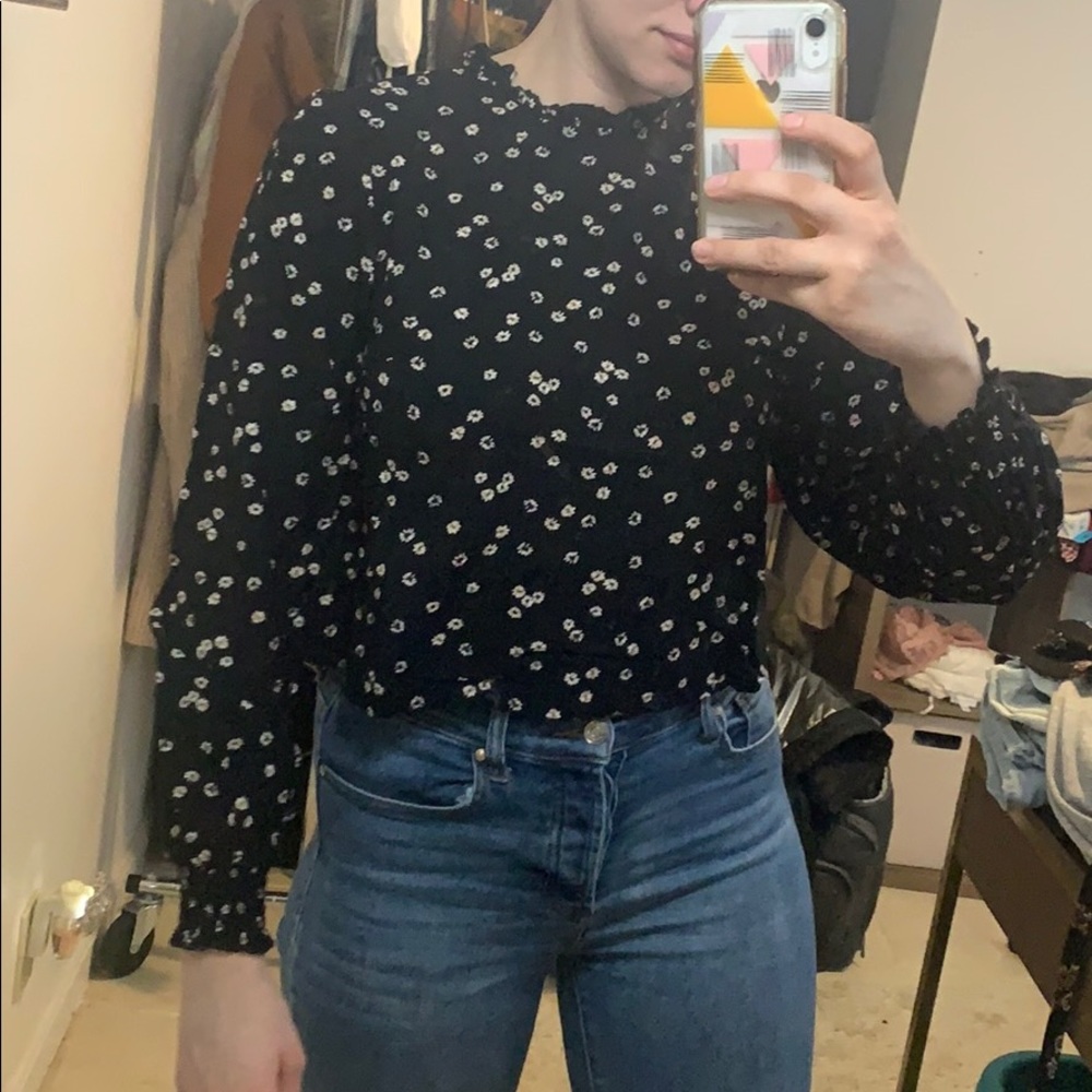 Flowy floral top